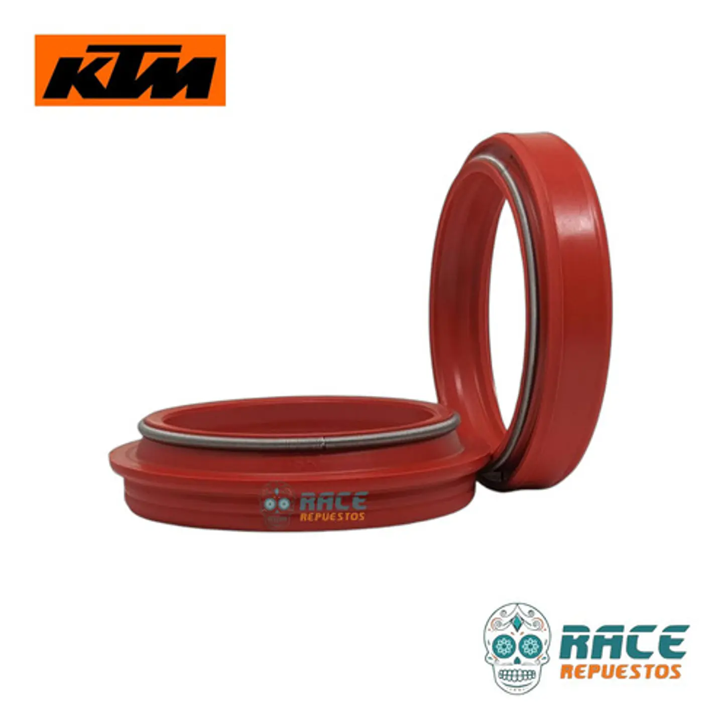 Retenes Suspension Guardabarro Del. Rojo Rc 200/390 Original 6