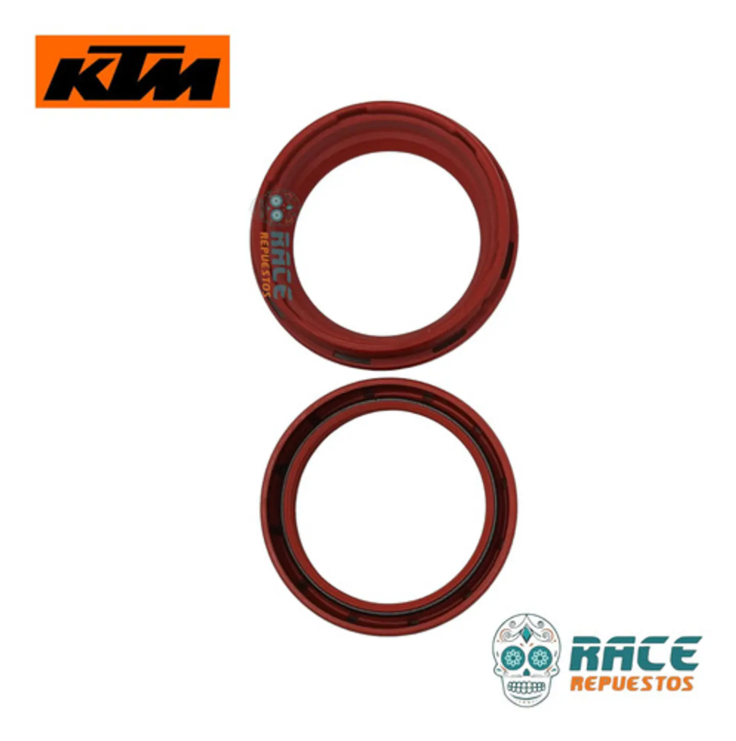 Retenes Suspension Guardabarro Del. Rojo Rc 200/390 Original 8