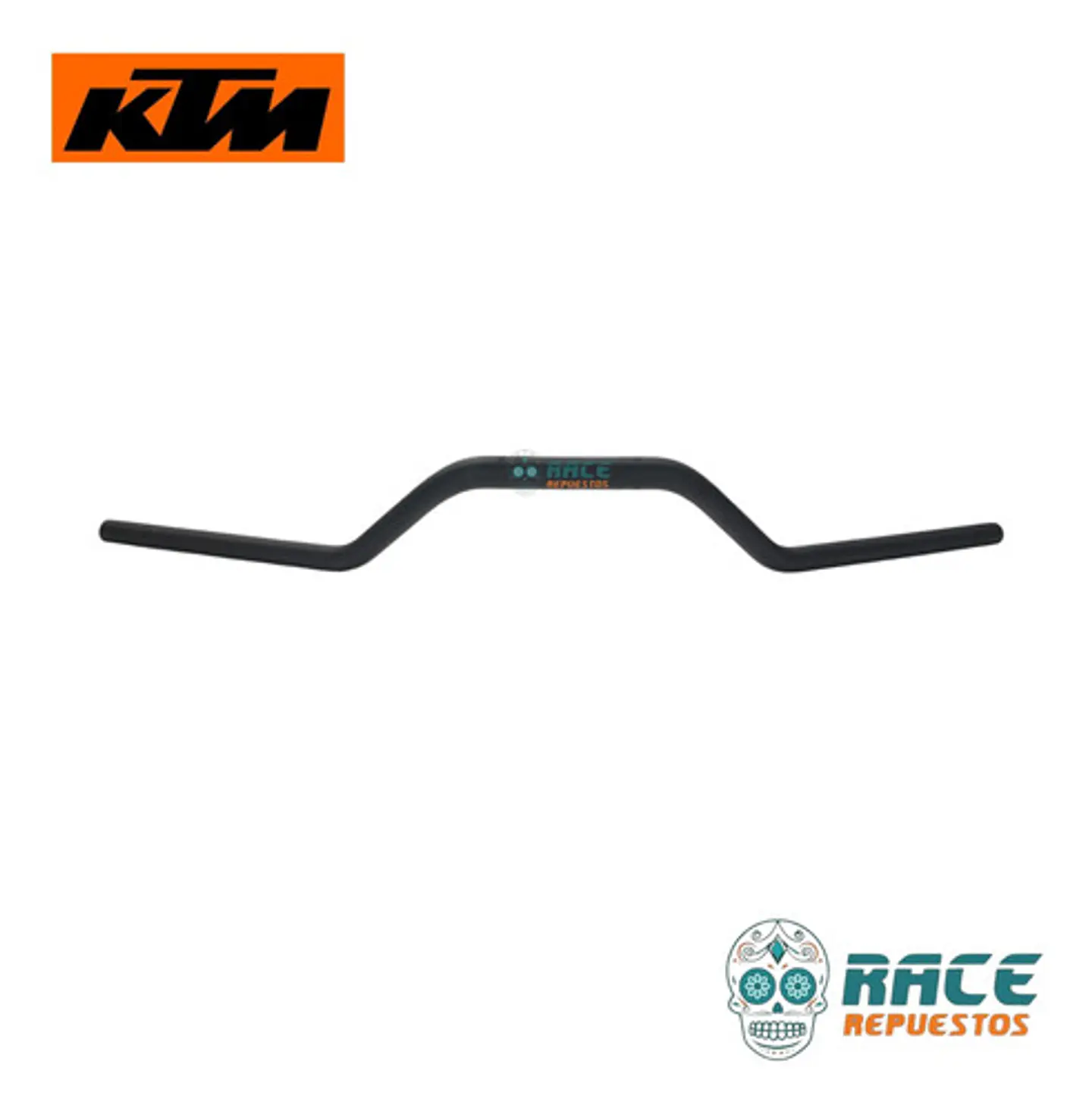 Manubrio Negro Ktm Adventure 250 Original Nuevo 5