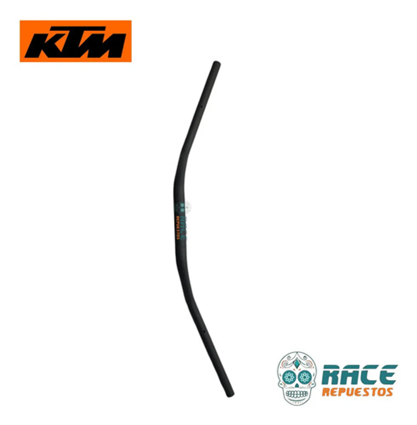 Manubrio Negro Ktm Adventure 250 Original Nuevo 6