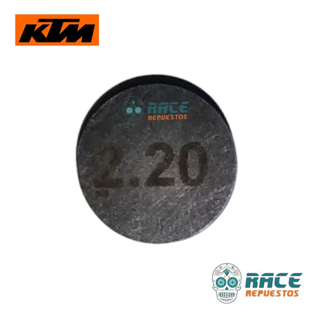 Arandela Ajuste Valvula 2.20mm Ktm Duke 250 Original Nueva 2