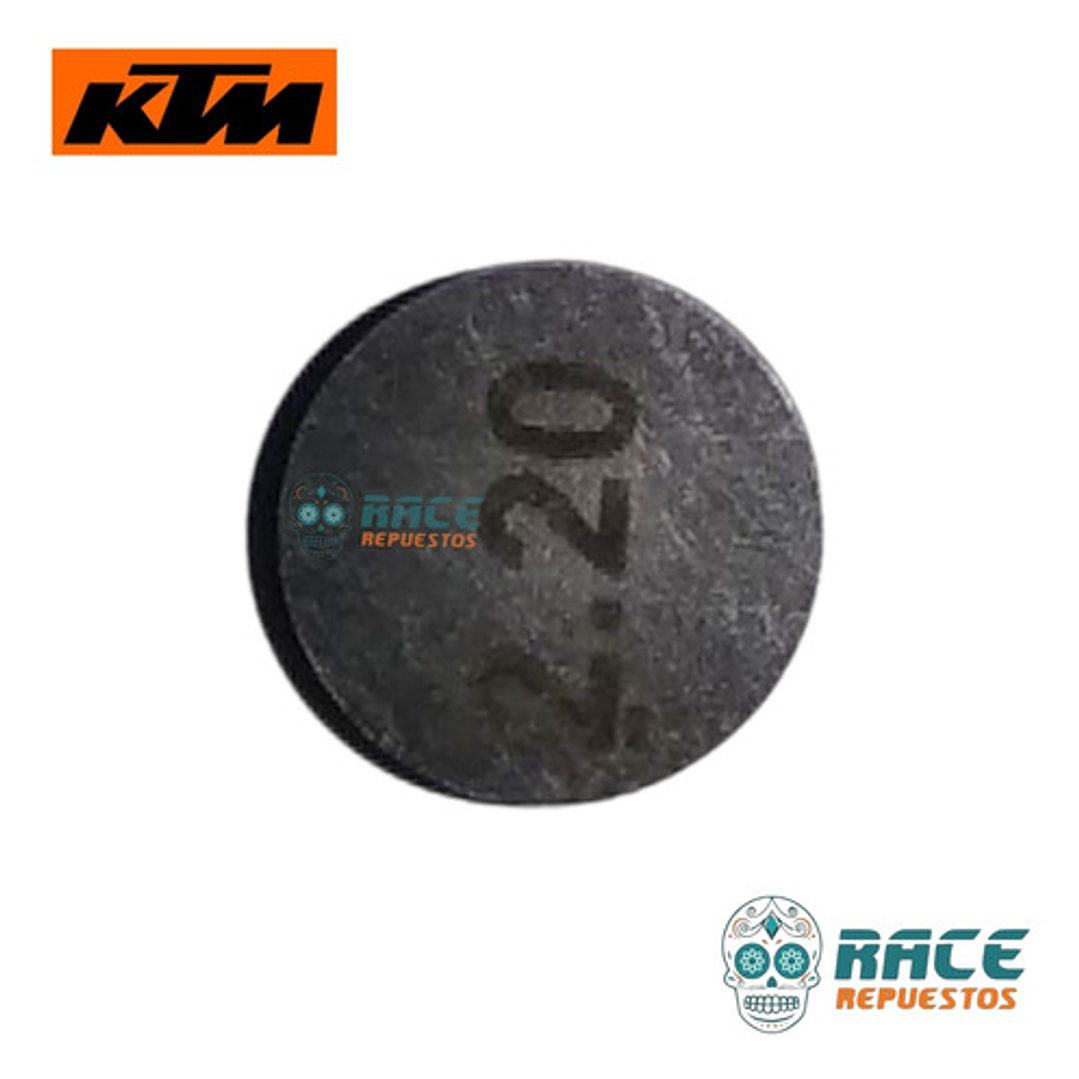 Arandela Ajuste Valvula 2.20mm Ktm Duke 250 Original Nueva 3