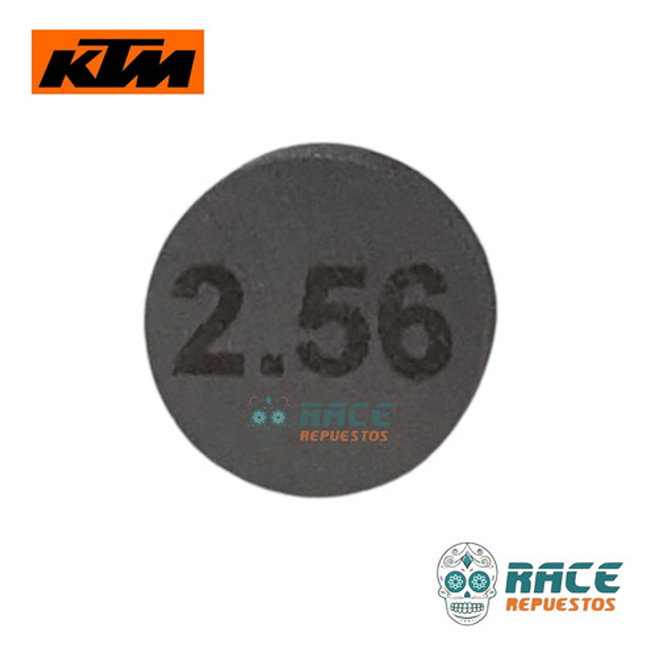 Arandela Ajuste Valvula 2.56mm Ktm Duke 200 Original 3