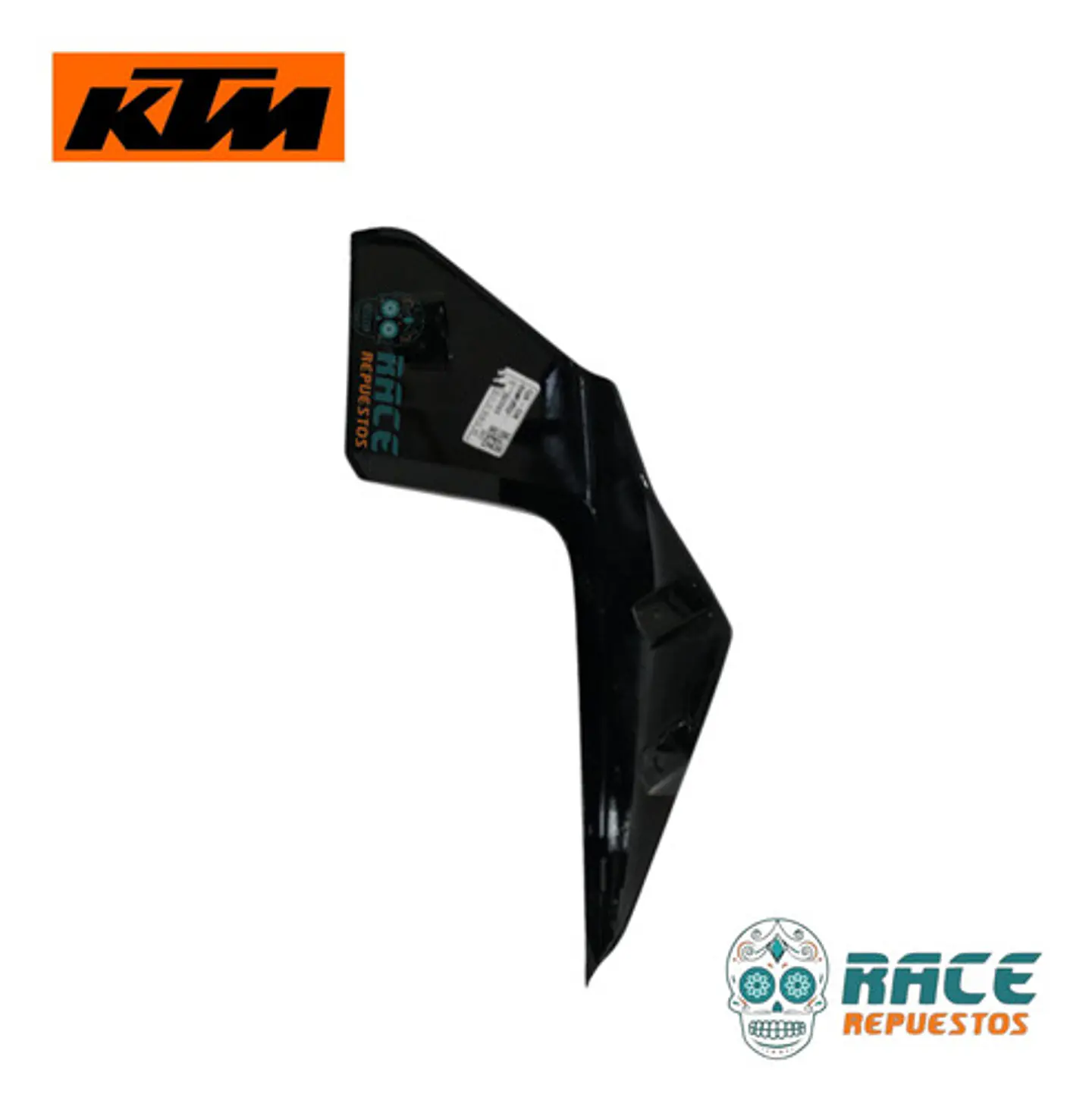 Mascarilla Frontal Derecha Ktm Duke 200 Original (negro) 3