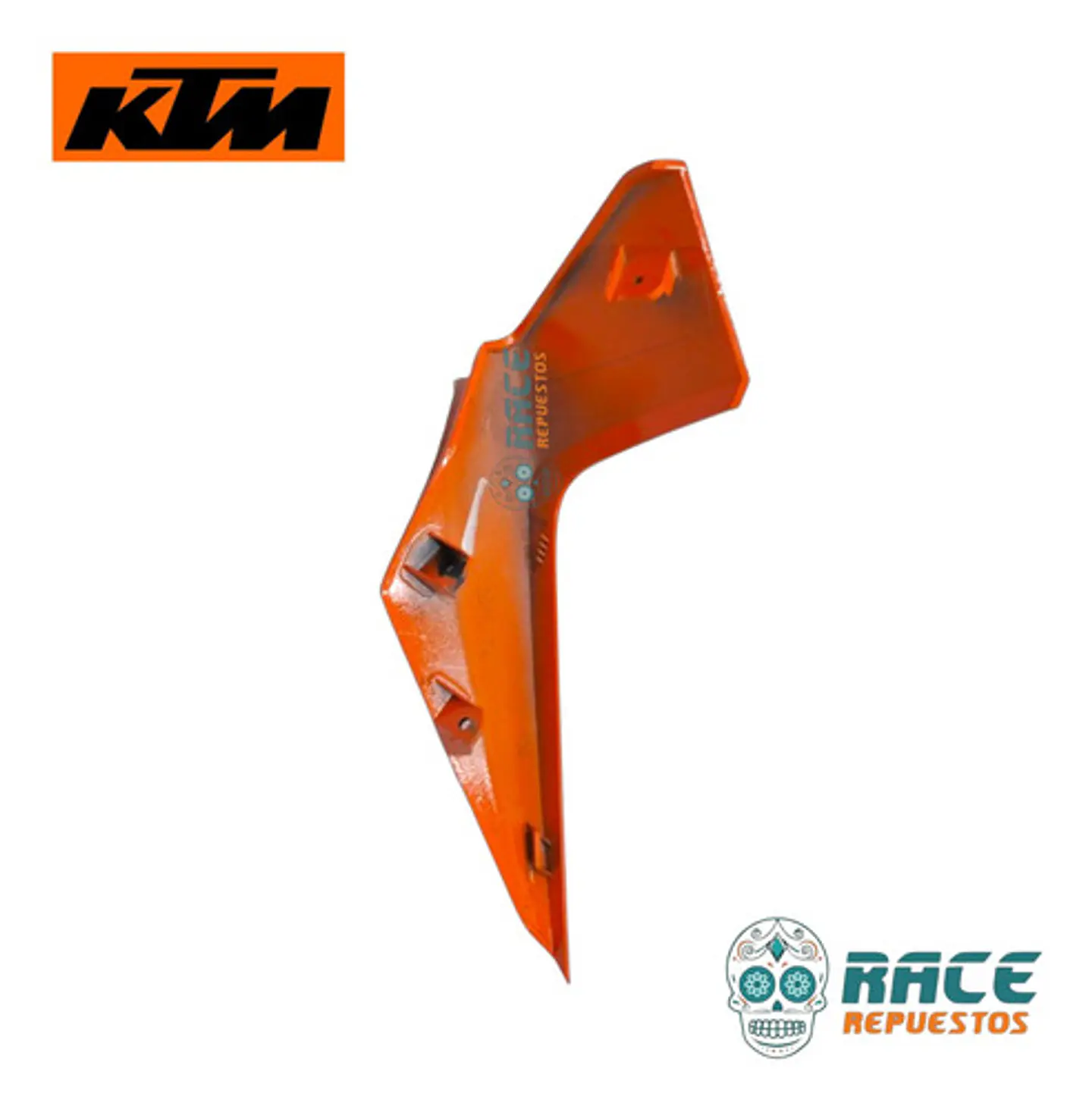 Mascarilla Foco Izquierda Ktm Duke 250 Naranja Original 3