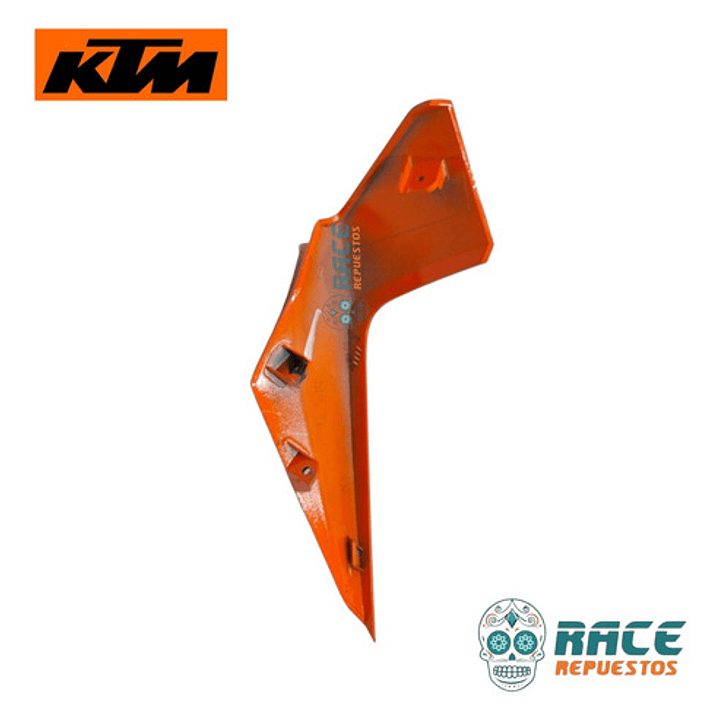 Mascarilla Foco Izquierda Ktm Duke 250 Naranja Original 3