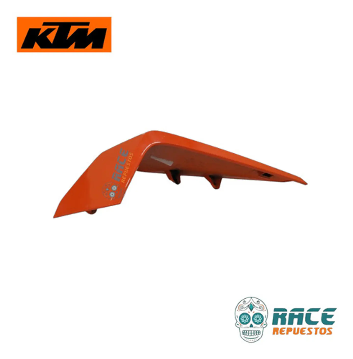 Mascarilla Foco Izquierda Ktm Duke 250 Naranja Original 5