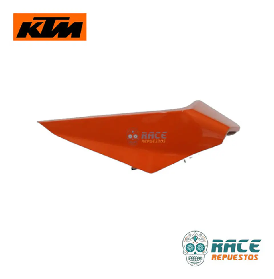 Mascarilla Foco Izquierda Ktm Duke 250 Naranja Original 6