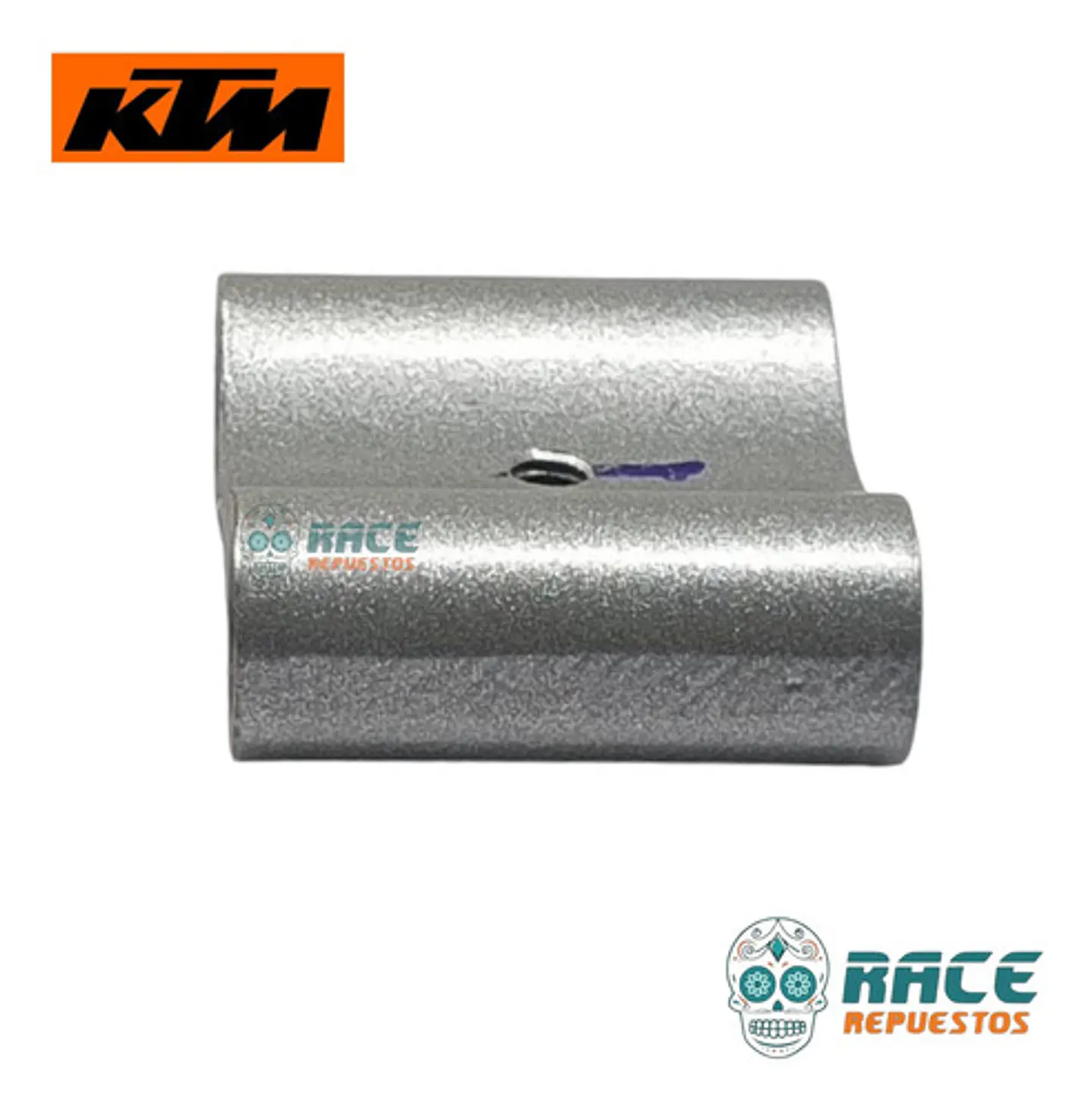 Espaciador Guia Cadena Soporte Trasero Ktm Duke 200 Original 3