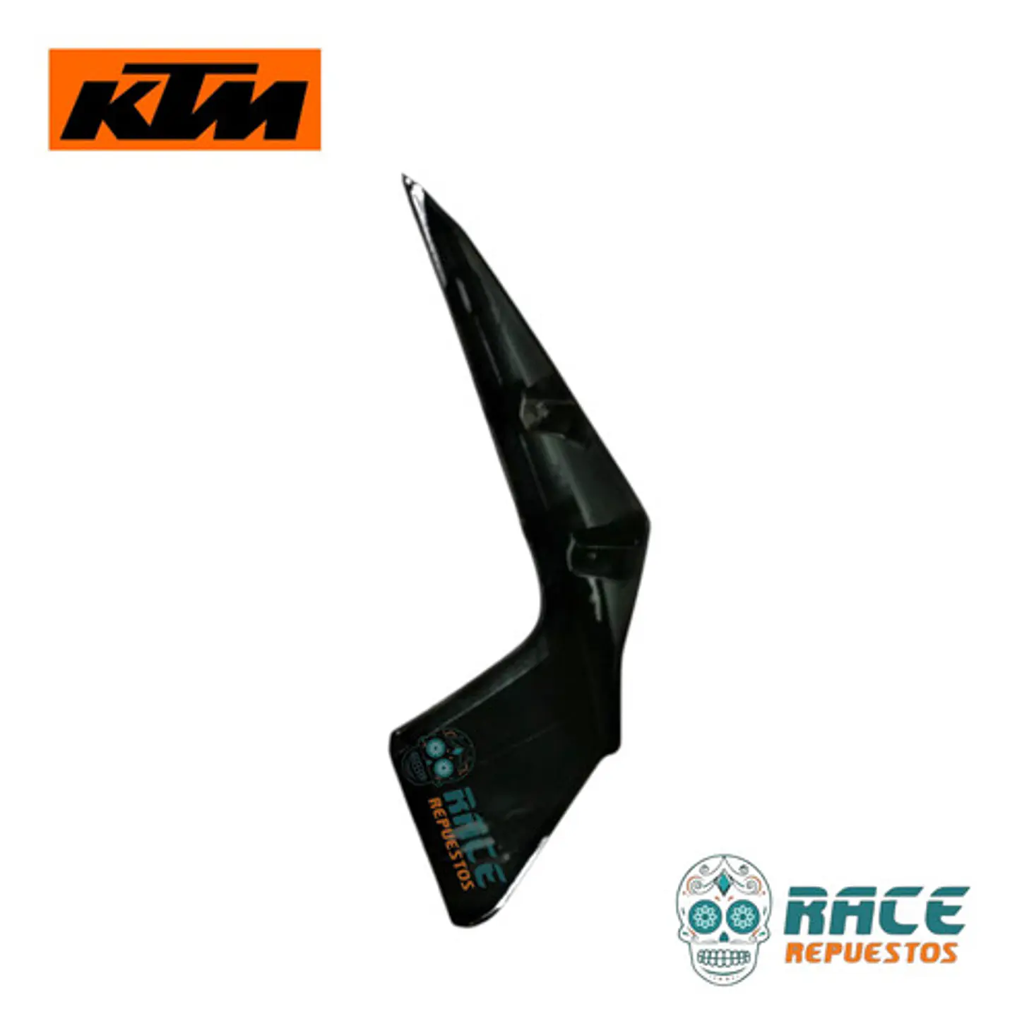 Tapa Foco Izquierdo Ktm Duke 200ng Original Negro 4