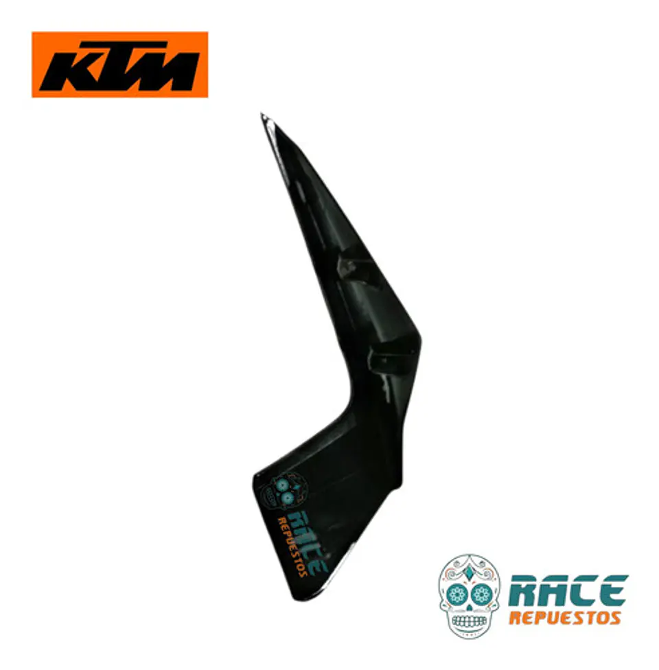 Tapa Foco Izquierdo Ktm Duke 200ng Original Negro 4