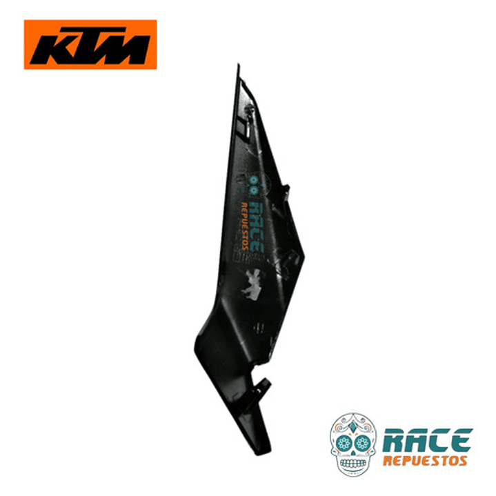 Tapa Foco Izquierdo Ktm Duke 200ng Original Negro 6
