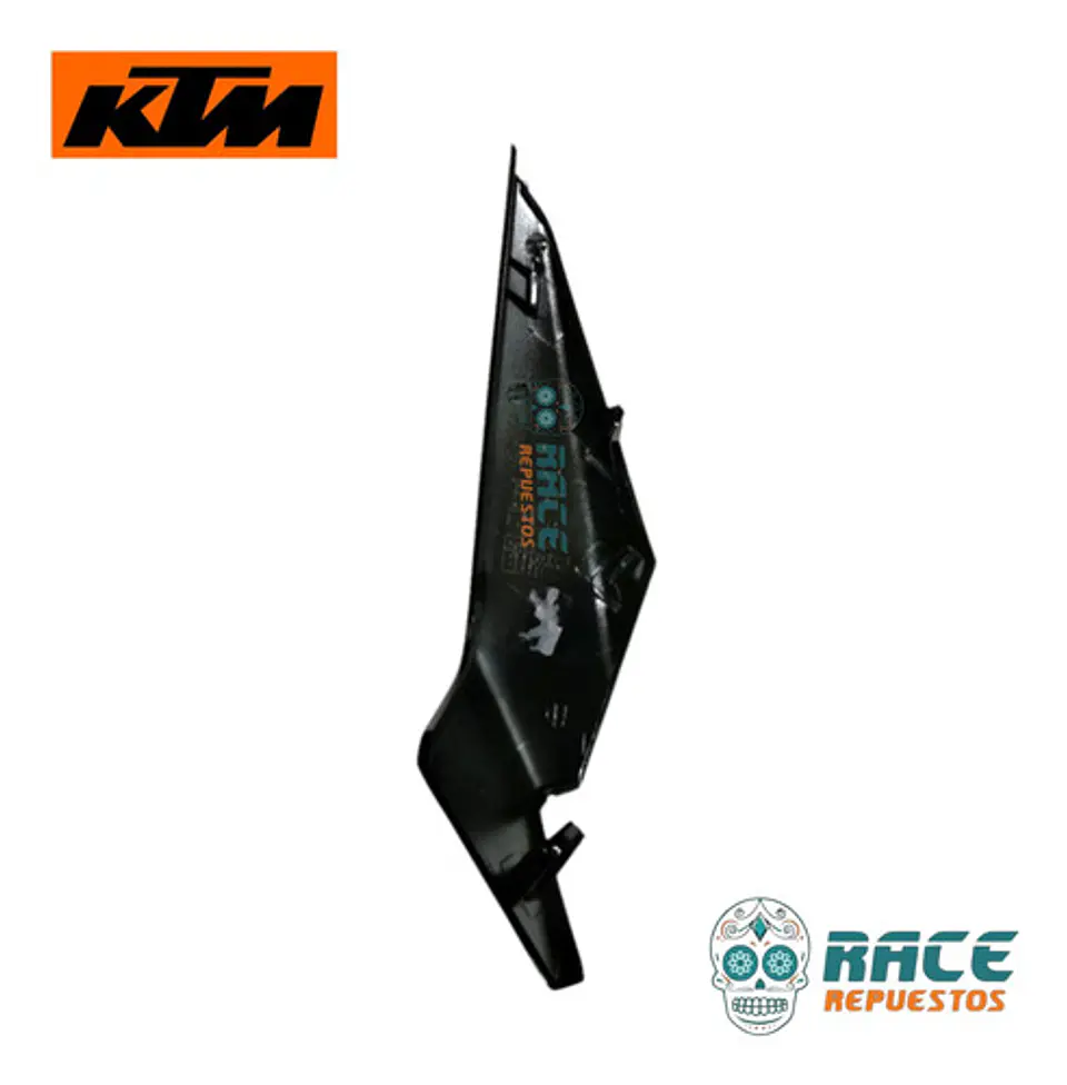 Tapa Foco Izquierdo Ktm Duke 200ng Original Negro 6