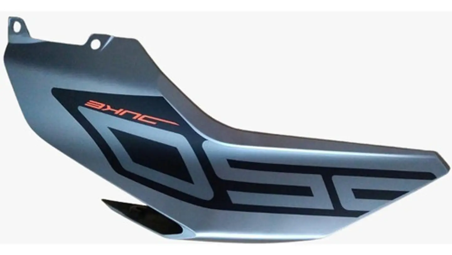 Tapa Estanque Izquierda Ktm Duke 250 Original Nueva Plateado 2