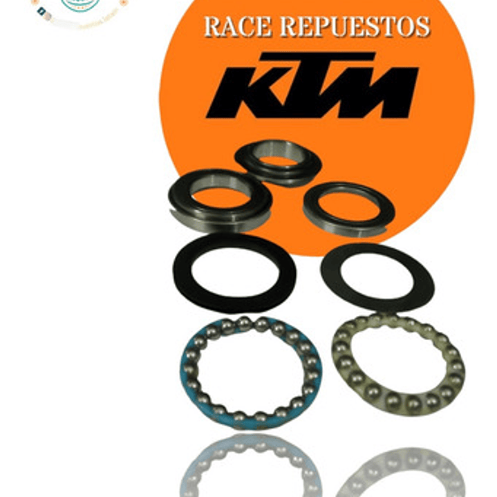 Cuñas De Dirección Ktm Duke 250 Original Nueva 3