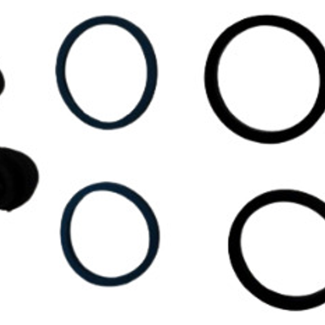 Kit Retenes Caliper Dominar 400 Sin Abs Original Nuevo 2