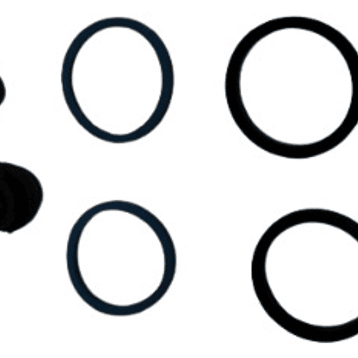 Kit Retenes Caliper Dominar 400 Sin Abs Original Nuevo 2