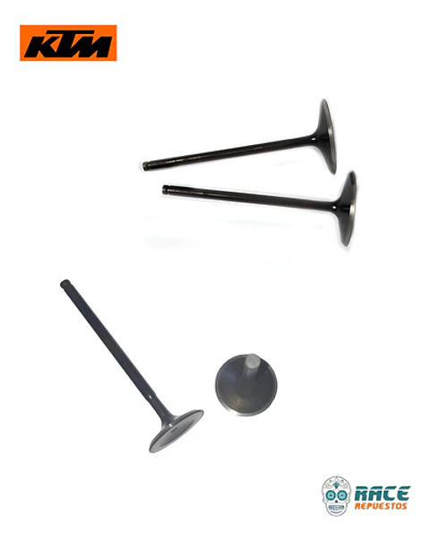 Kit Válvulas Escape Y Admisión Ktm Duke 390 Original Nuevo