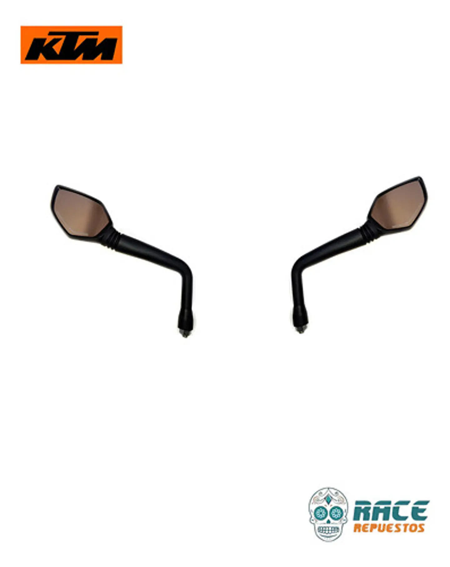 Kit Retrovisores Barra Larga Ktm Duke 200 Original Nuevo 1