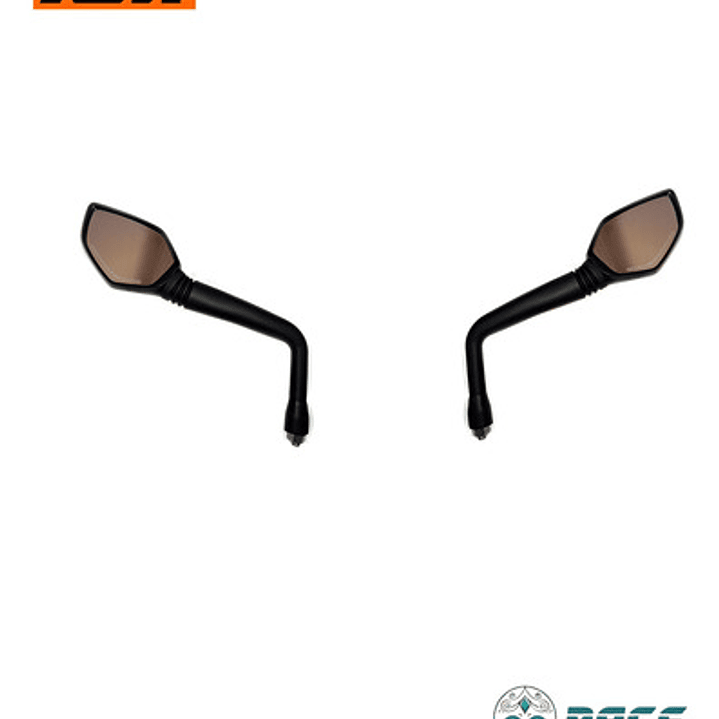 Kit Retrovisores Barra Larga Ktm Duke 200 Original Nuevo 1