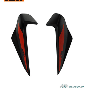 Kit Mascarilla Foco Ktm Duke 200ng Negro Original Nuevo
