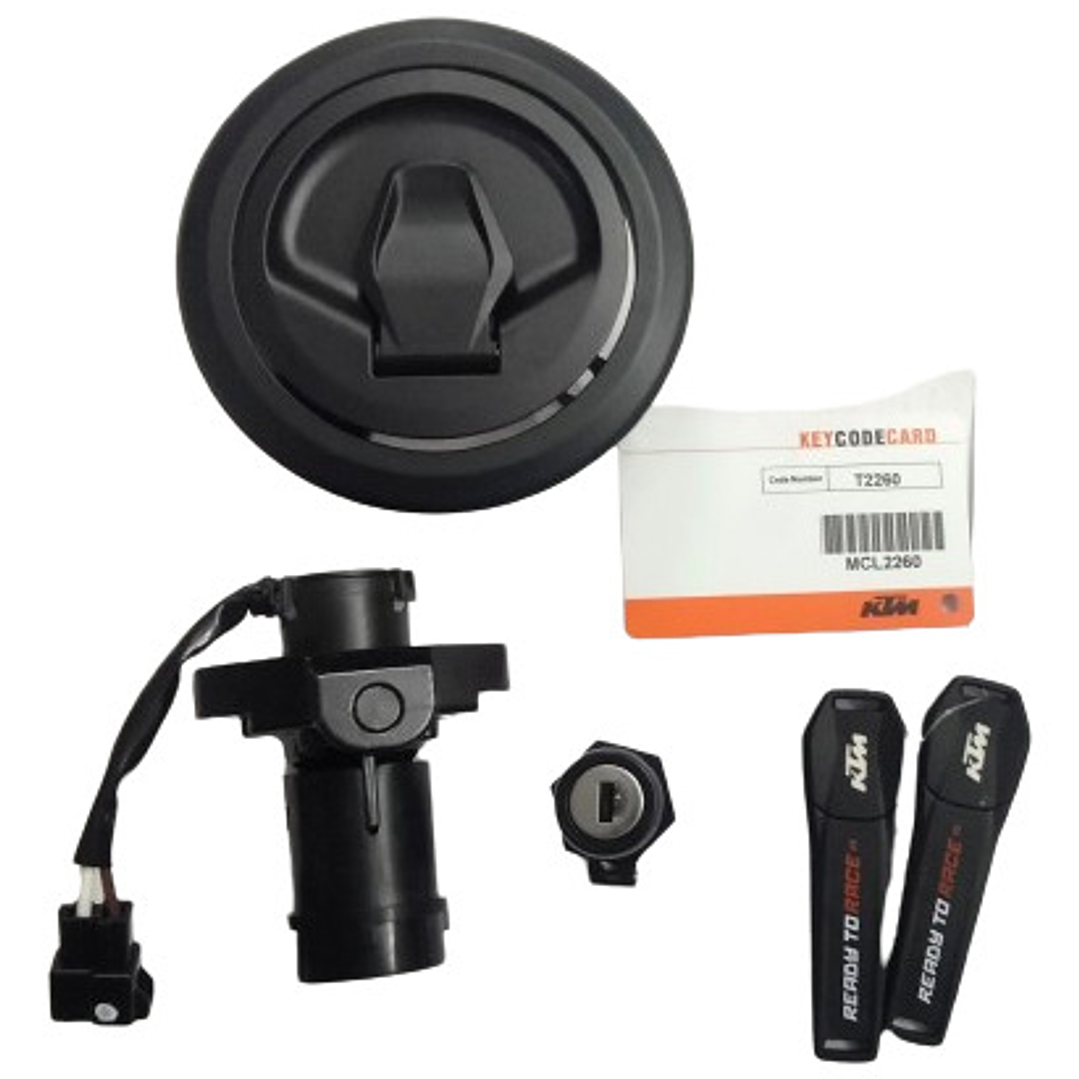 Kit Swiche Encendido Ktm Duke 250 Original Nuevo 4