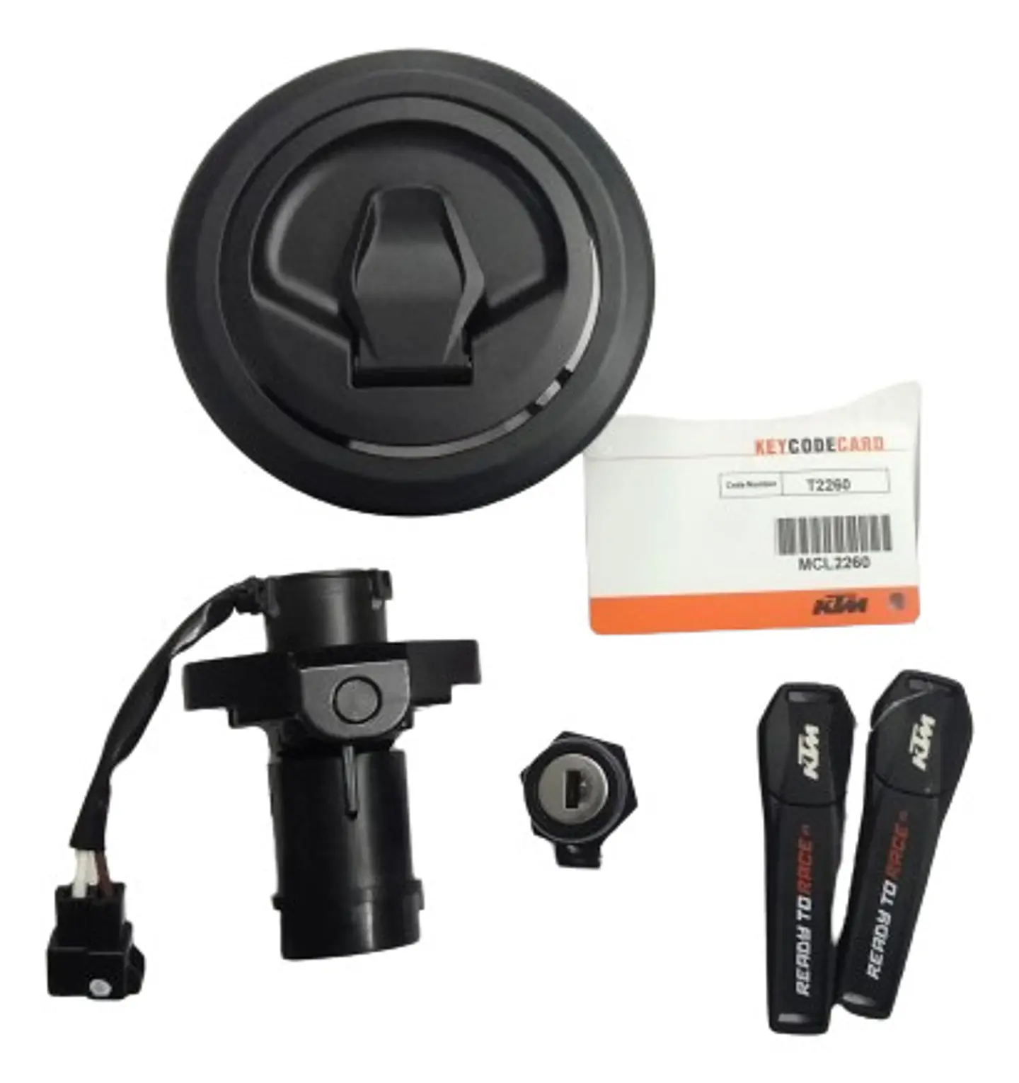 Kit Swiche Encendido Ktm Duke 250 Original Nuevo 4