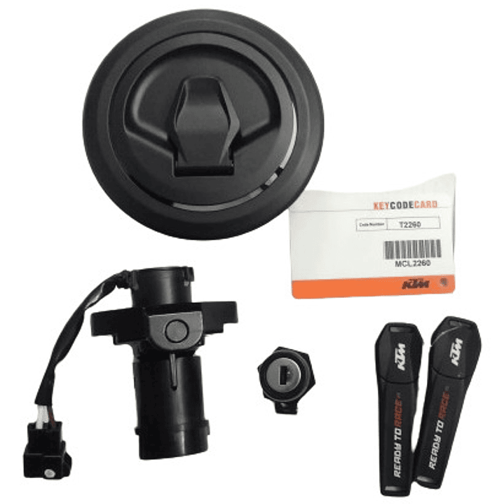 Kit Swiche Encendido Ktm Duke 250 Original Nuevo 4