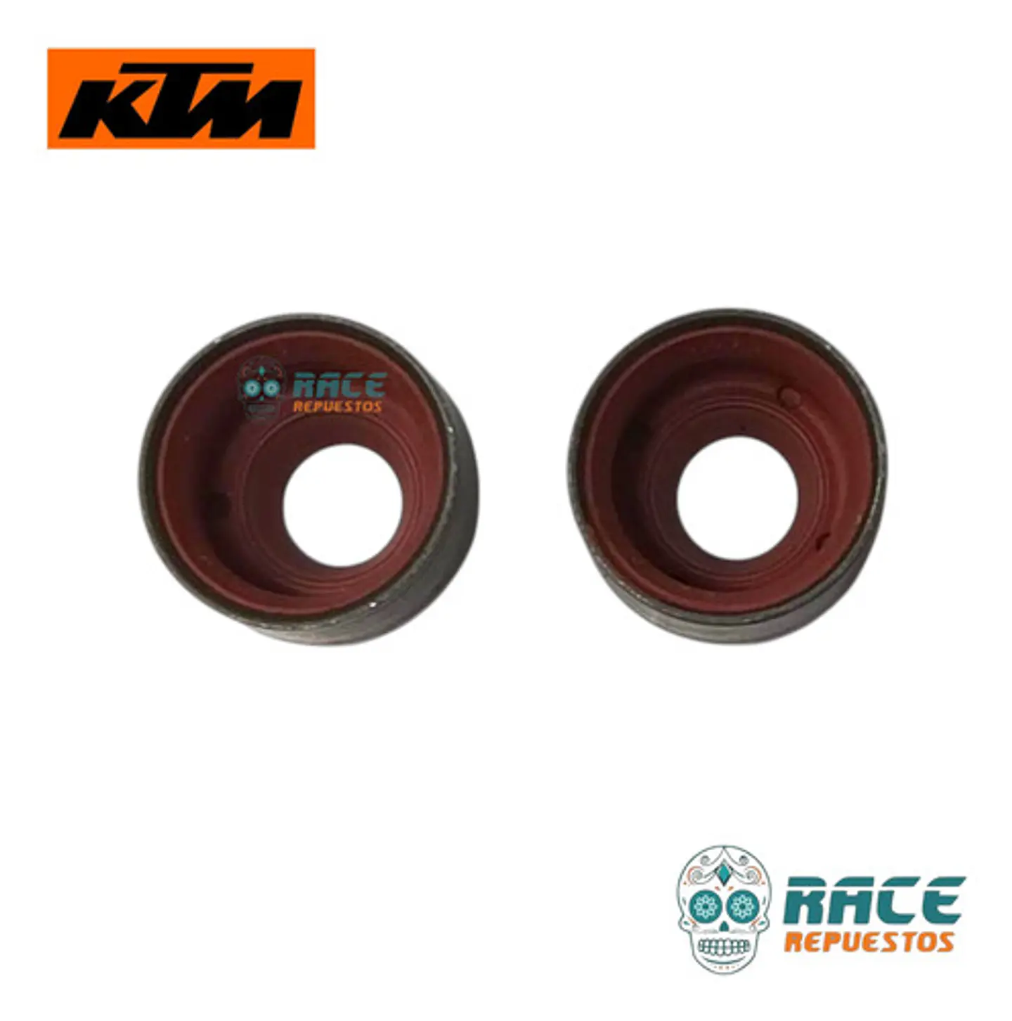 Juego Sellos Reten De Valvula Ktm Duke 250 Original Nuevo 2