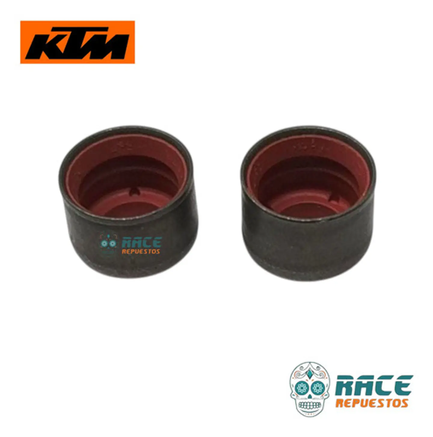 Juego Sellos Reten De Valvula Ktm Duke 250 Original Nuevo 4