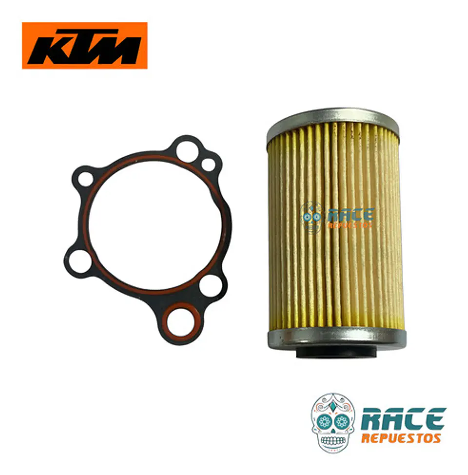Kit Filtro De Aceite Y Empaque Ktm Svartpilen 401 Original 1