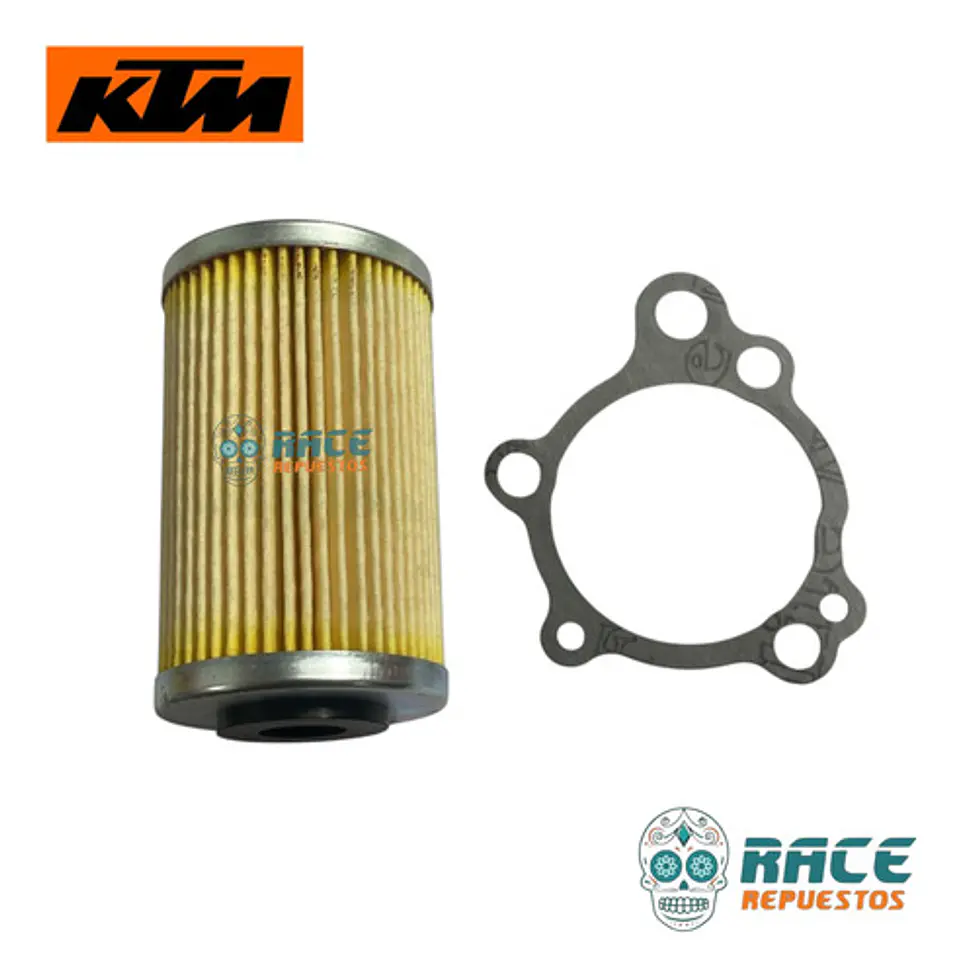 Kit Filtro De Aceite Y Empaque Ktm Svartpilen 401 Original 4