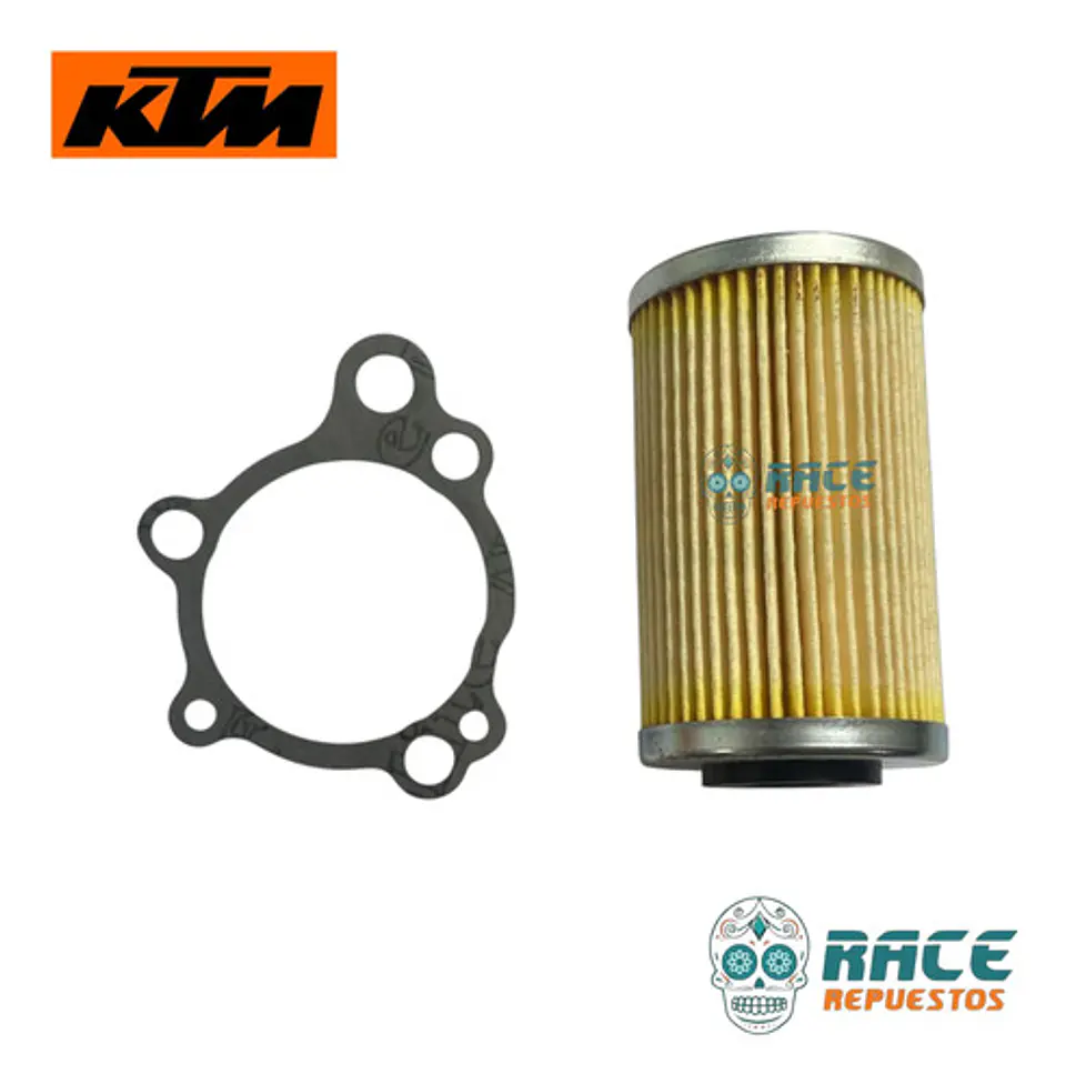 Kit Filtro De Aceite Y Empaque Ktm Svartpilen 401 Original 5