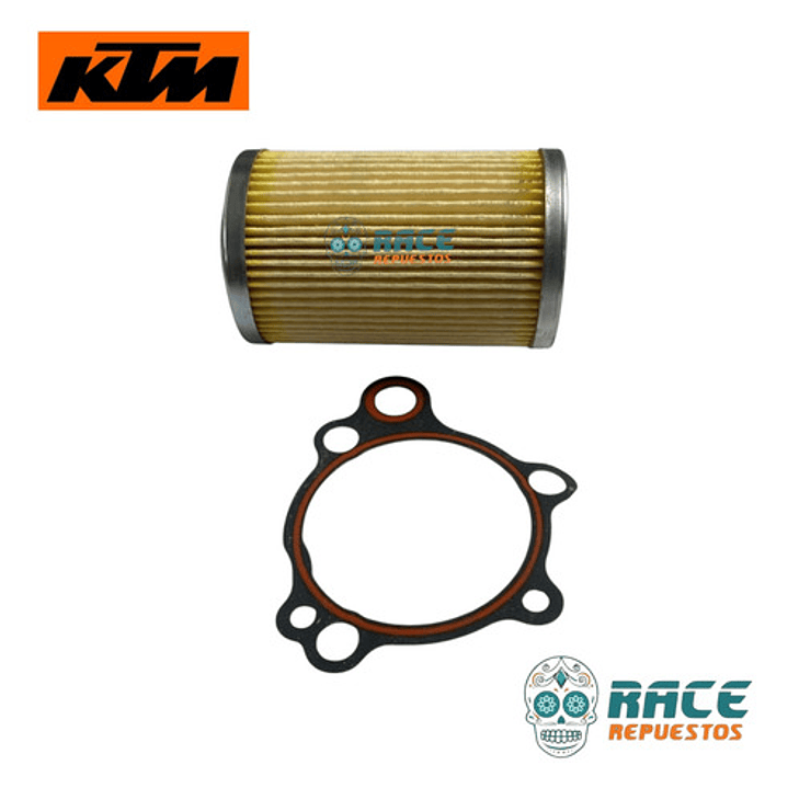Kit Filtro De Aceite Y Empaque Ktm Svartpilen 401 Original 6
