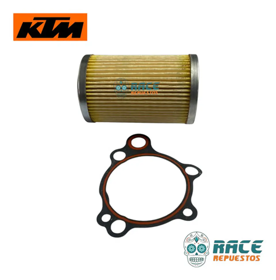 Kit Filtro De Aceite Y Empaque Ktm Svartpilen 401 Original 6