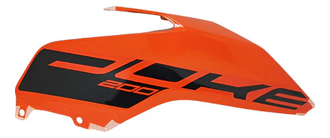 Cubierta Tanque Derecho Naranja Ktm Duke 200 Original Nuevo