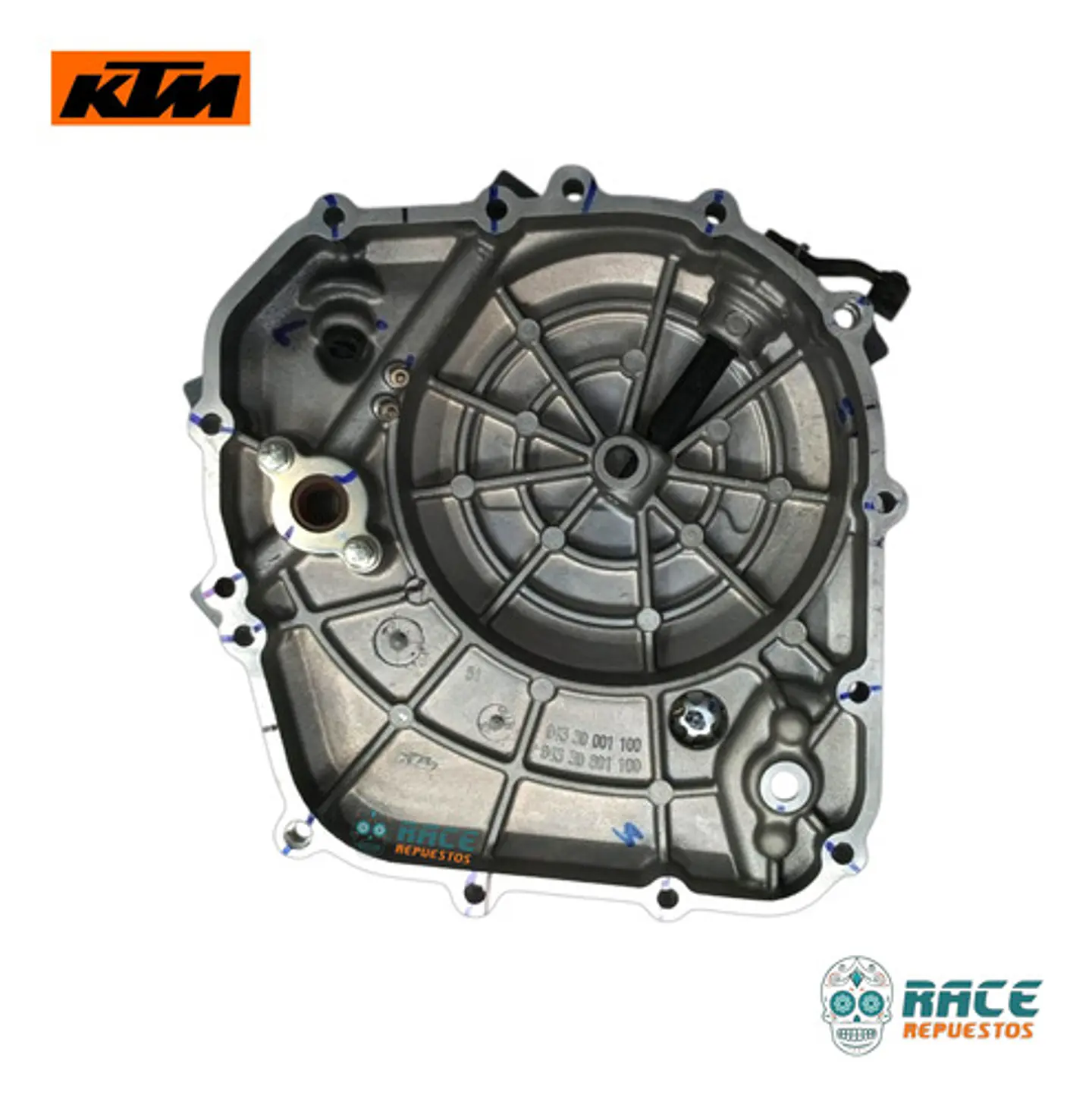 Tapa De Embrague Ktm Duke 250 Original 6