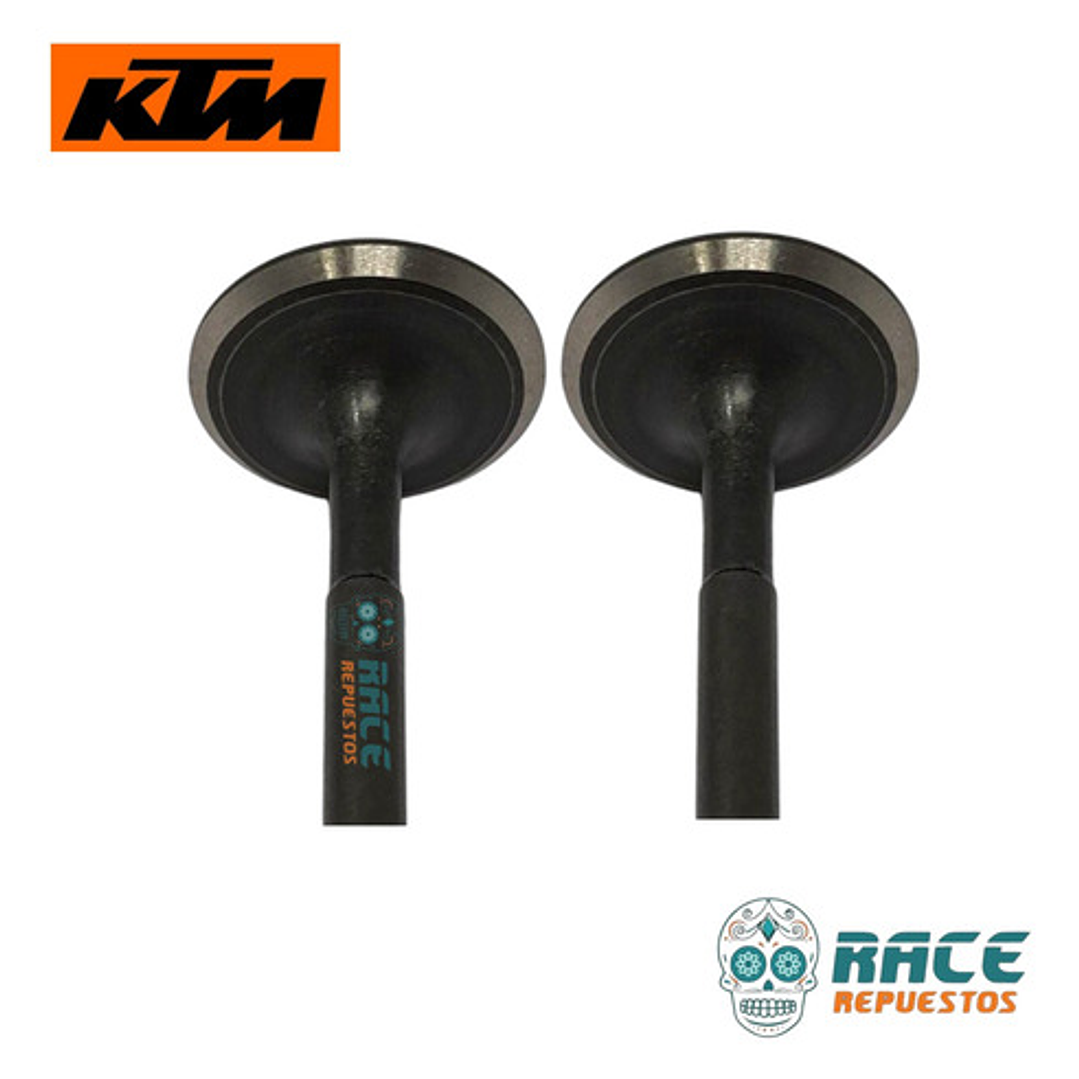 Juego Válvula Escape Ktm Duke 200 Original Nuevo 4