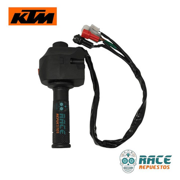 Botonera Telecomando Y Manillar Derecho Ktm Duke 390 Nuevoi 4