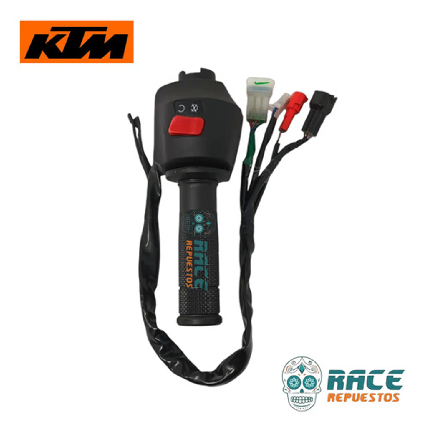 Botonera Telecomando Y Manillar Derecho Ktm Duke 390 Nuevoi 8