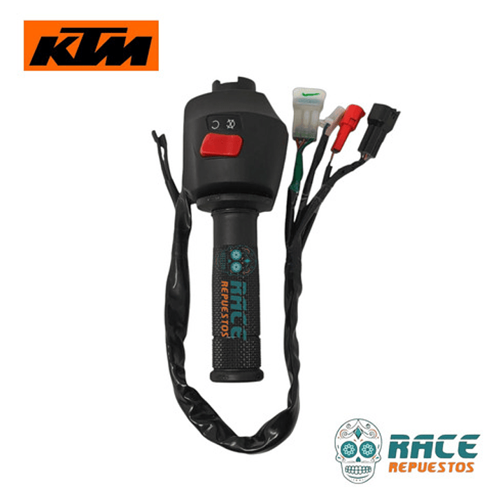 Botonera Telecomando Y Manillar Derecho Ktm Duke 390 Nuevoi 8