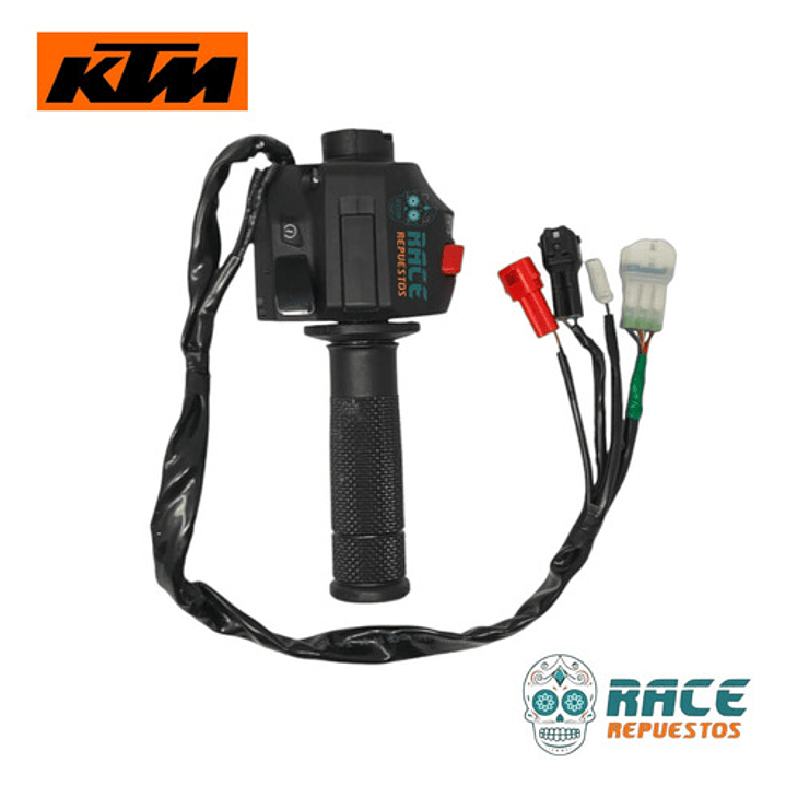 Botonera Telecomando Y Manillar Derecho Ktm Duke 390 Nuevoi 9