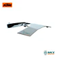 Tapa Tanque Bencina Izquierda Ktm Duke 200ng Blanca Cerámica - Miniatura 2