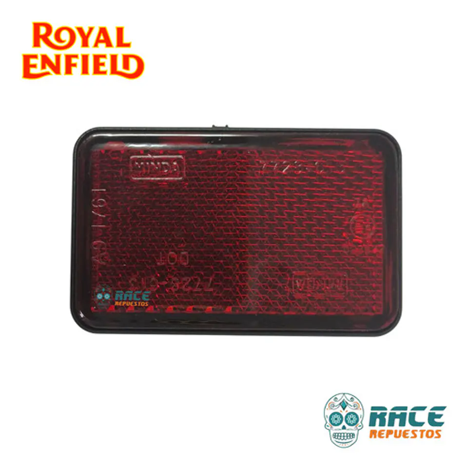 Reflector Trasero Rojo Royal Enfield Meteor 350 Original 3
