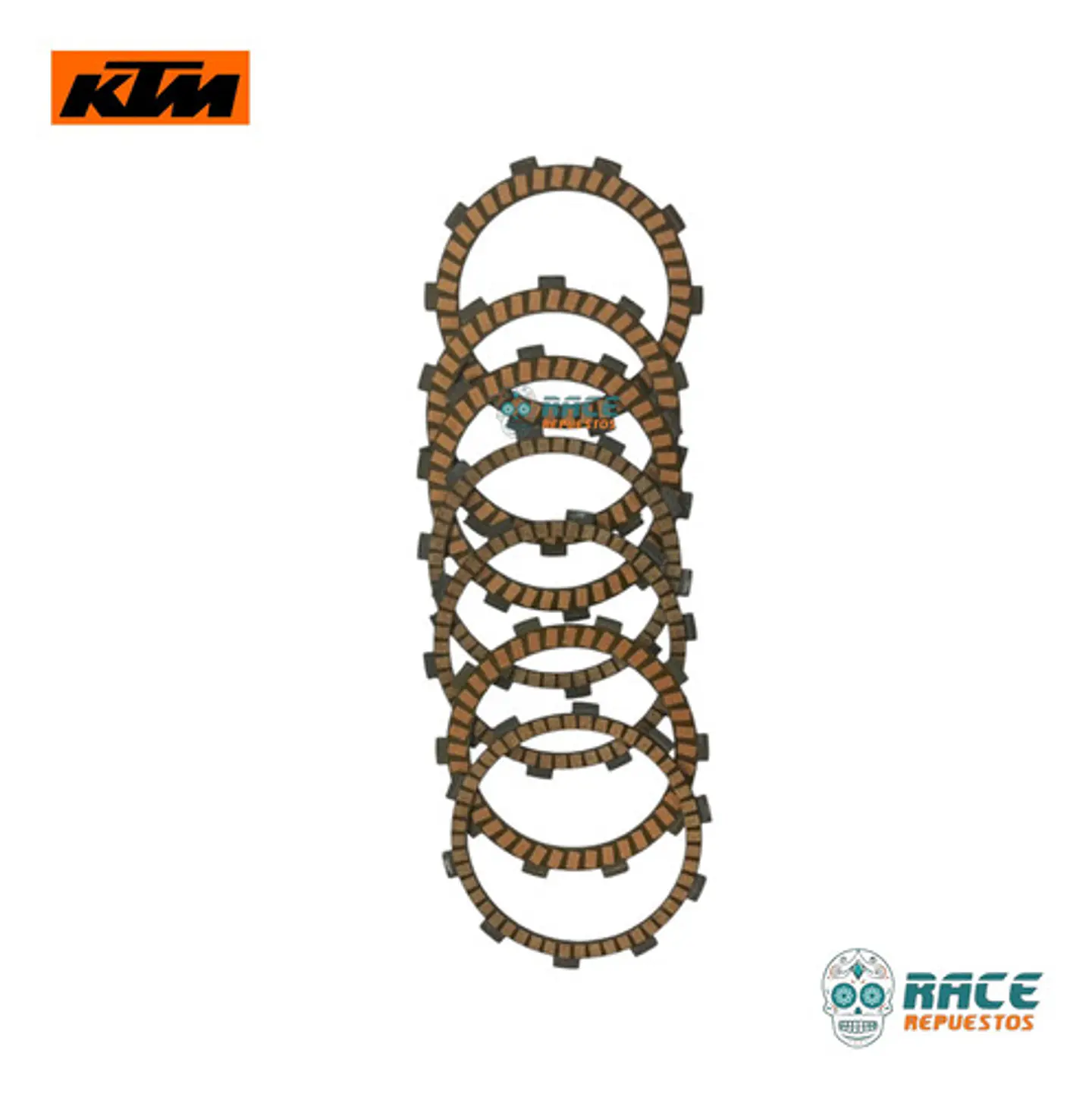 Kit Discos Embrague Ktm Duke 390 Gen-3 Original Nuevo 7