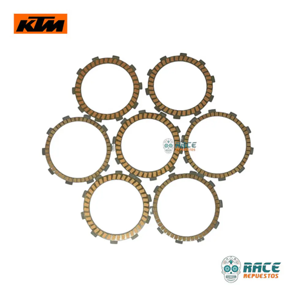 Kit Discos Embrague Ktm Duke 390 Gen-3 Original Nuevo 9