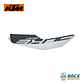 Calcomania Izquierda Blanca Ktm Duke 200 Original Nuevo Blanco - Miniatura 3
