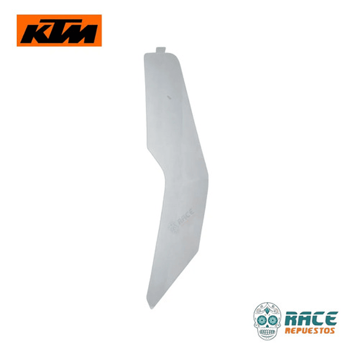 Calcomania Izquierda Blanca Ktm Duke 200 Original Nuevo Blanco 7