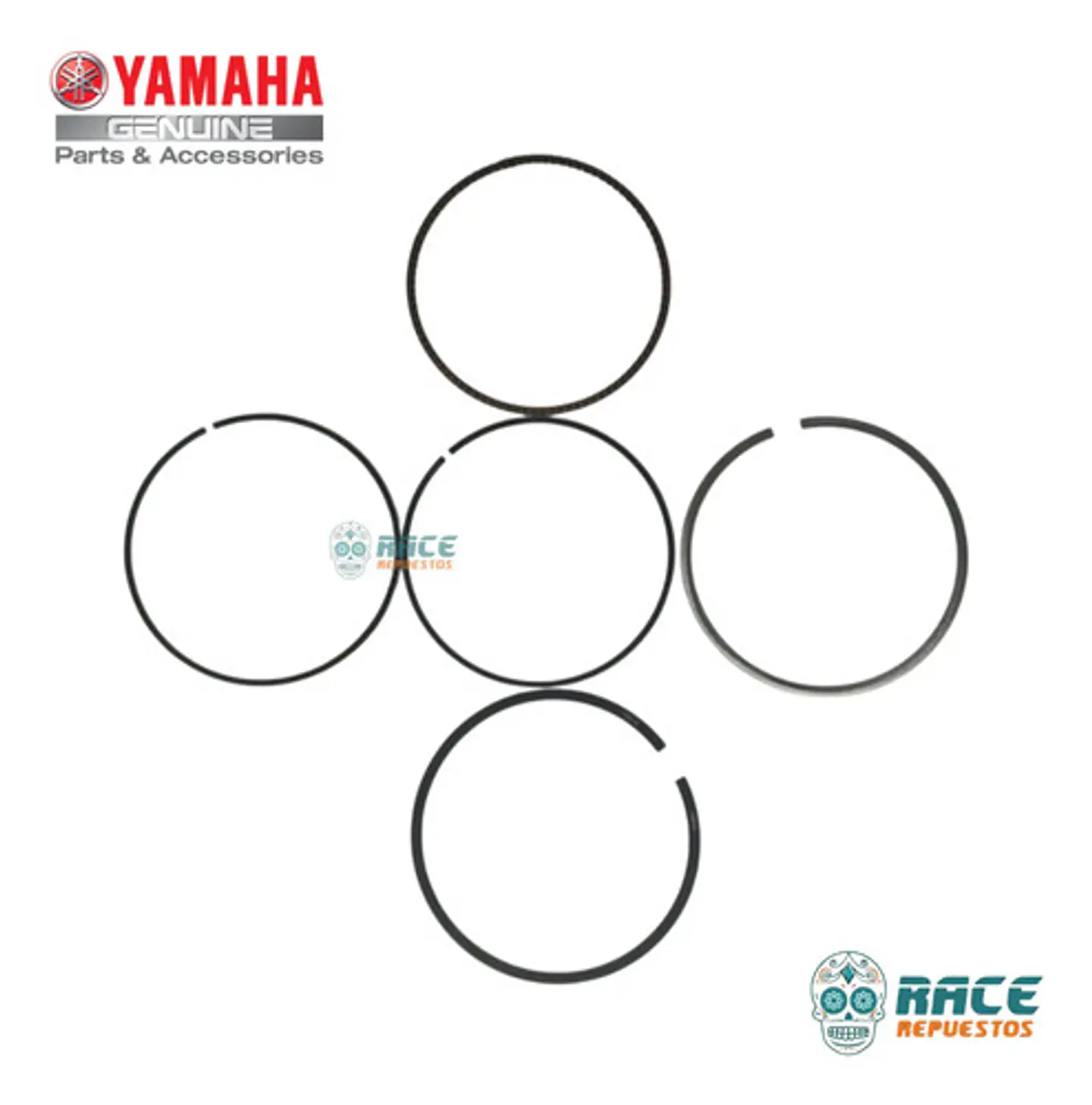 Kit Anillos De Piston Yamaha Sz 150 Original Nuevo 1