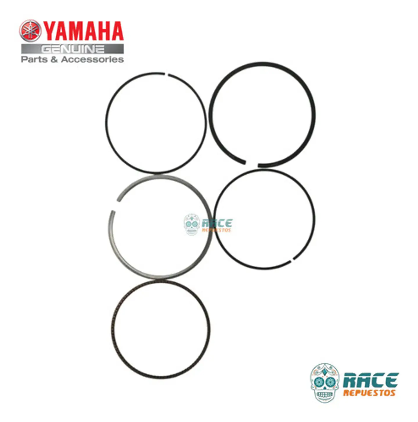 Kit Anillos De Piston Yamaha Sz 150 Original Nuevo 6